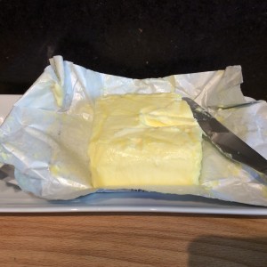 butter at room temperature