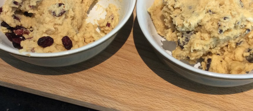 Peanut Butter and Berry Cookies