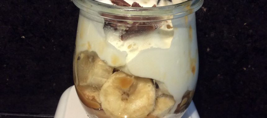 Banoffee Pie Pots