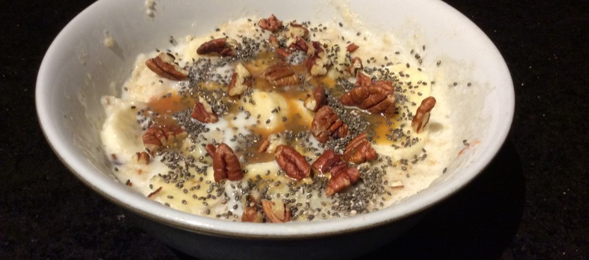 Banoffee Porridge