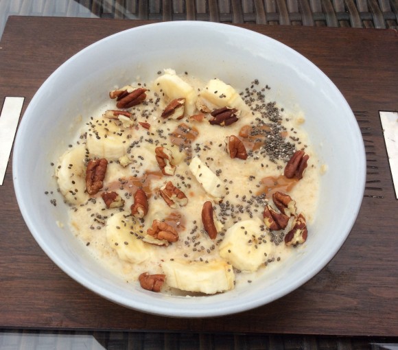 banoffee porridge