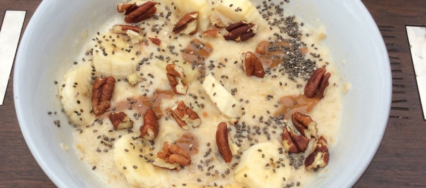 Banoffee Porridge