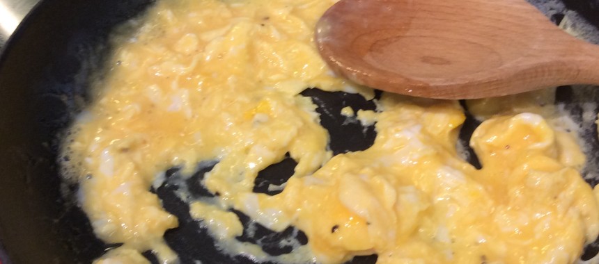 Perfect scrambled eggs