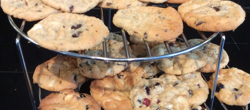 Peanut Butter and Berry Cookies