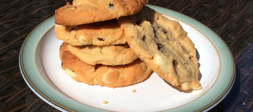 Peanut Butter and Berry Cookies