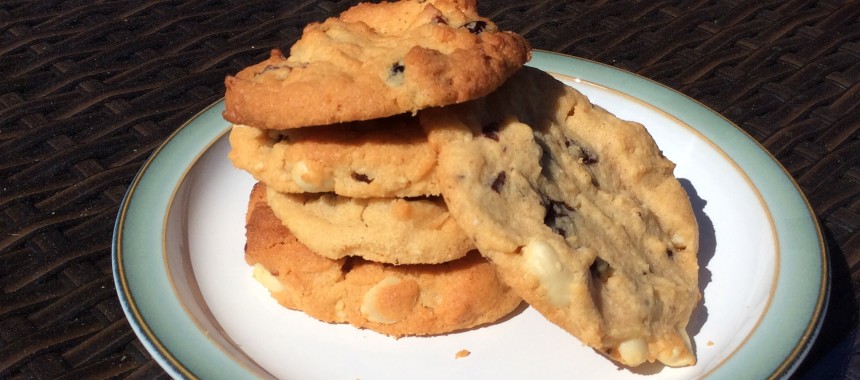 Peanut Butter and Berry Cookies