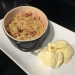 Rhubarb Crumble