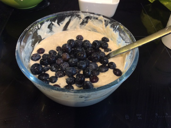 Gluten free blueberry pancakes Baking Beash