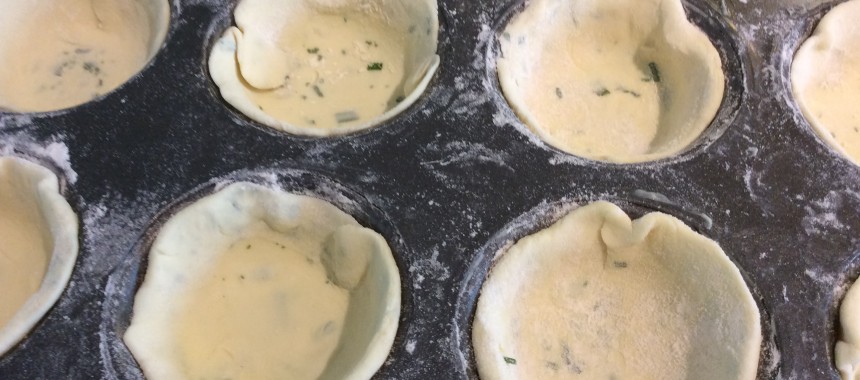 Caramelised Onion and Cheese Tartlets