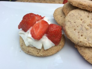 Low GI hazelnuts shortbread