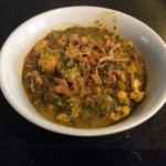 Spinach and Cauliflower Curry