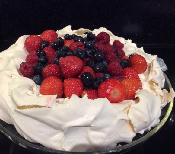 Summer Berry Pavlova