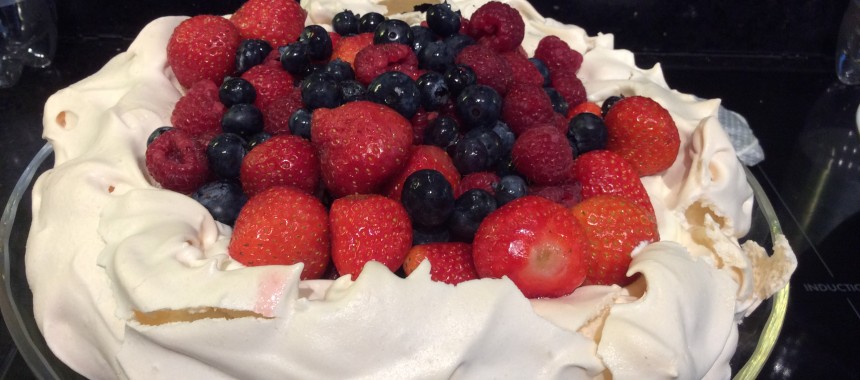 Summer Berry Pavlova