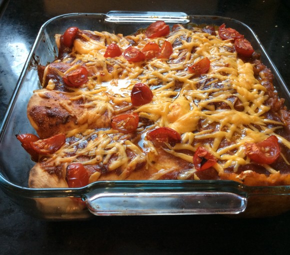 Sweet Potato Enchiladas