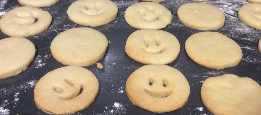 Smiley Faces Biscuits