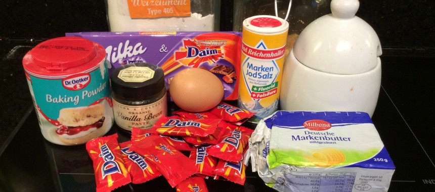Squidgy Daim Bar Cookies