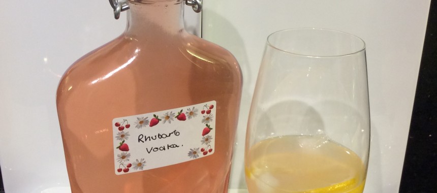 Rhubarb Vodka