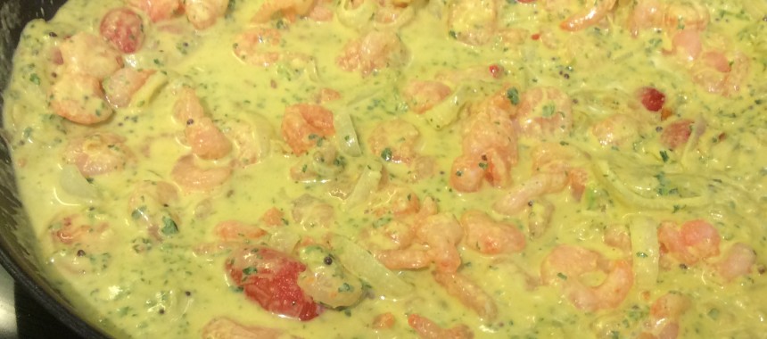 Goan prawn curry