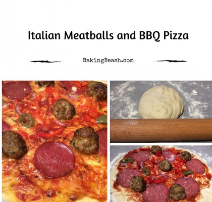 Italian Meatballs & BBQ Pizza