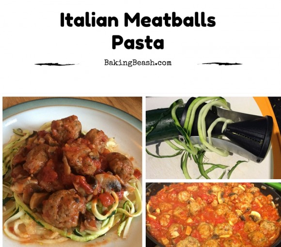 Italian Meatballs Pasta