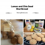 Lemon and Chia Seed Shortbread