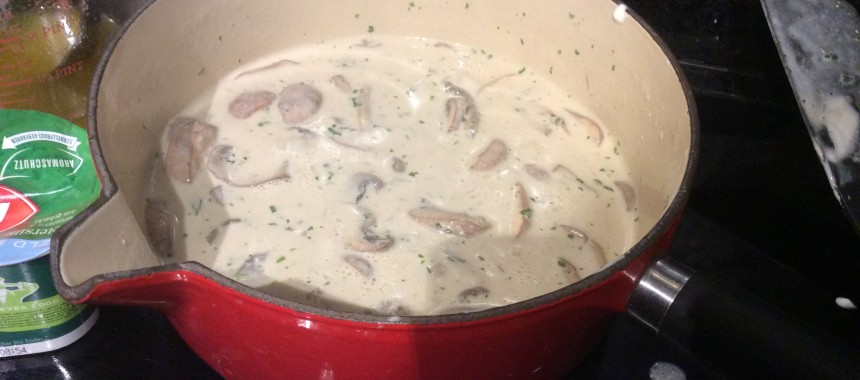 Swedish Meatballs with Mushroom Sauce