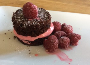 Chocolate & Raspberry Cakes