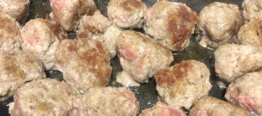 Swedish Meatballs with Mushroom Sauce