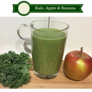 Kale, Apple & Banana Smoothie