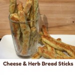 Cheese and Herb Bread Sticks