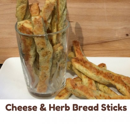 Cheese and Herb Bread Sticks 2