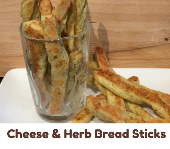 Cheese and Herb Bread Sticks 2