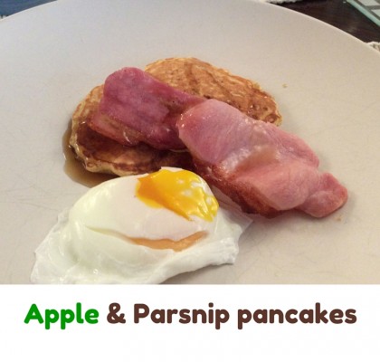 Apple and Parsnip Pancakes 2