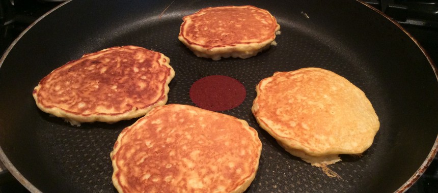 Apple and Parsnip Pancakes