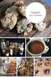 vegan nut cookies 2