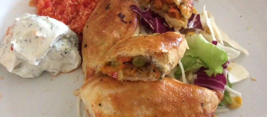 Vegetable Samosa Pasties