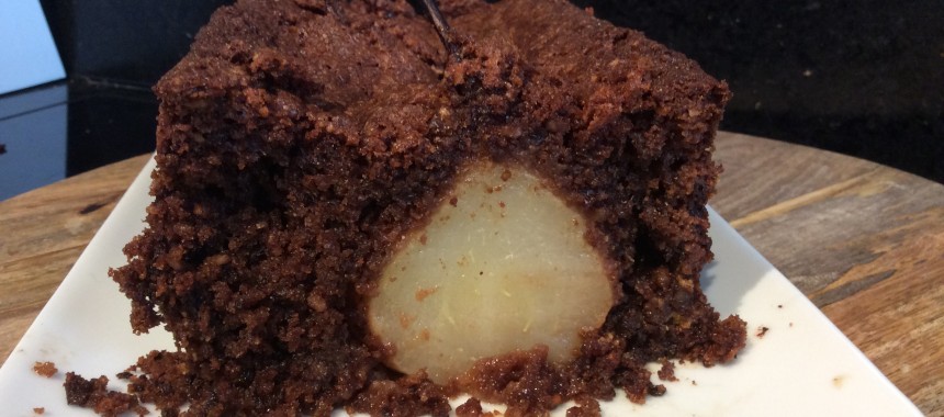 Chocolate and Pear Cake