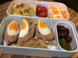 Scotch Egg Bento