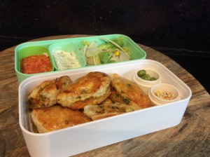 vegetable samosa bento