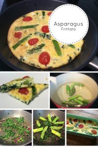 Asparagus and spinach frittata 3