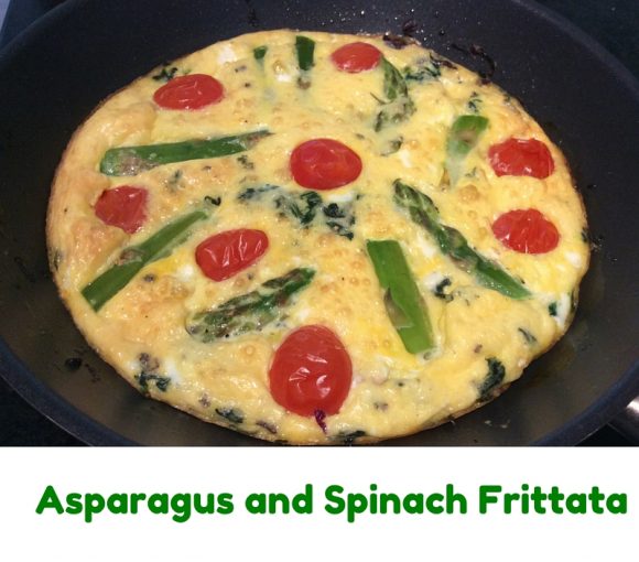 Asparagus and Spinach Frittata 2