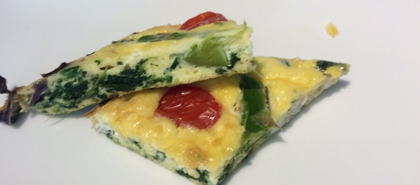 Asparagus and Spinach Frittata