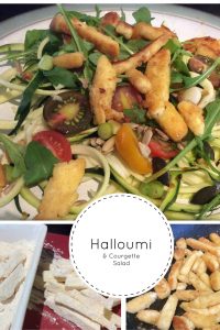 Halloumi and Courgette Salad 3