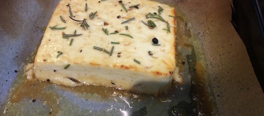 Baked Feta Cheese & Honey