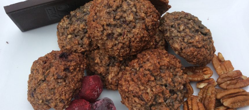 Pecan and Cherry Cookies