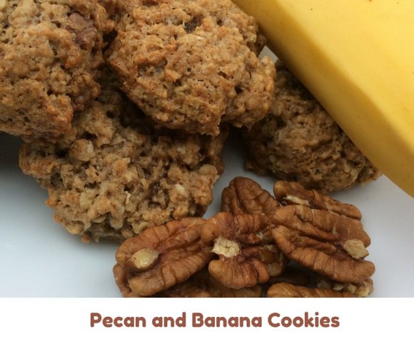 pecan and banana cookies 3