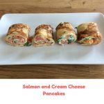 Salmon and Cream Cheese Pancakes