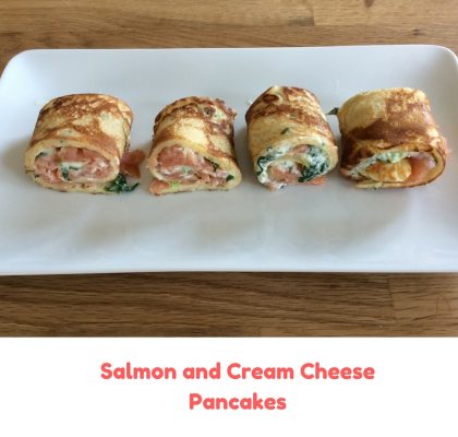 salmon and cream cheese pancakes 2