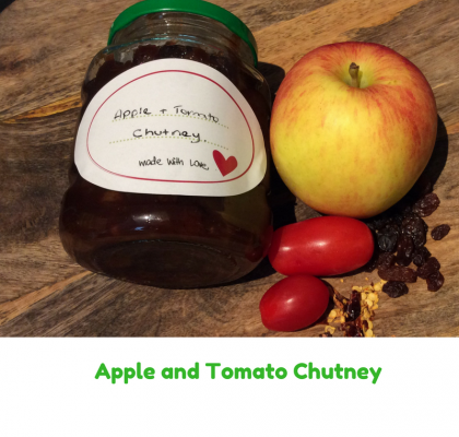 apple and tomato chutney