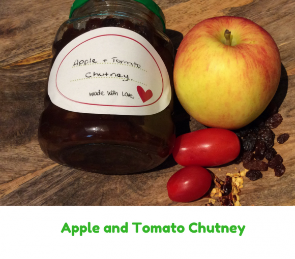 apple and tomato chutney